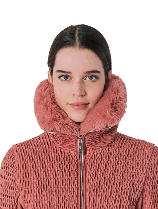 FUSALP - MONTANA THINDOW - GRASSE - 女装 - 滑雪夹克 - 深粉色 商品图1