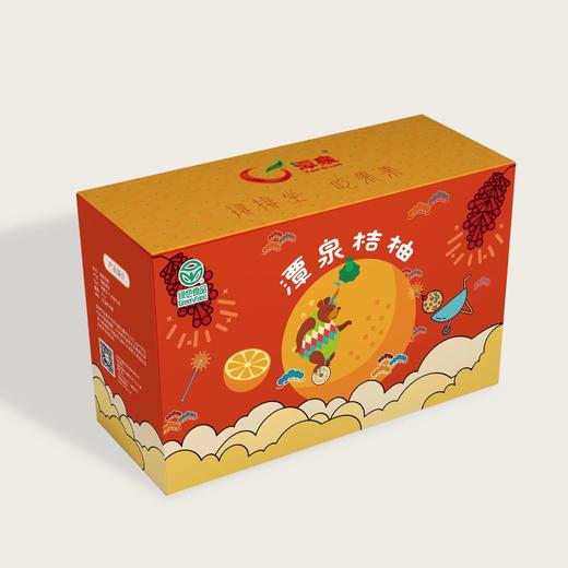 （1.20直播）建阳潭泉桔柚果果礼盒装 3kg（70-90mm） 商品图0