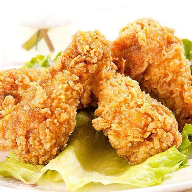 嘉吉尚选妙脆翅根1kg 吮指炸翅根 香辣裹粉翅根 约16个油炸小鸡腿