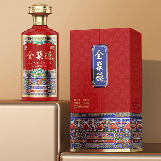 股东回馈~全聚德•1864酱香型白酒 1瓶 商品图0