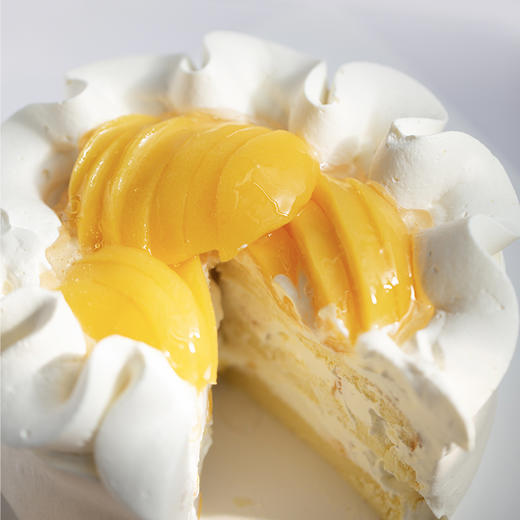 「平安喜乐」黄桃罐头奶油蛋糕｜来自东方的神秘力量 商品图5