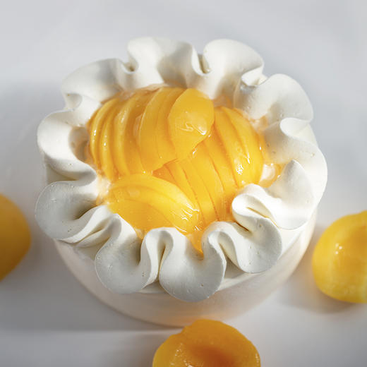 「平安喜乐」黄桃罐头奶油蛋糕｜来自东方的神秘力量 商品图1