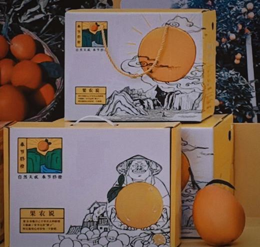 重庆·奉节脐橙10斤礼盒（净重 9斤）【包邮】ZY 商品图2