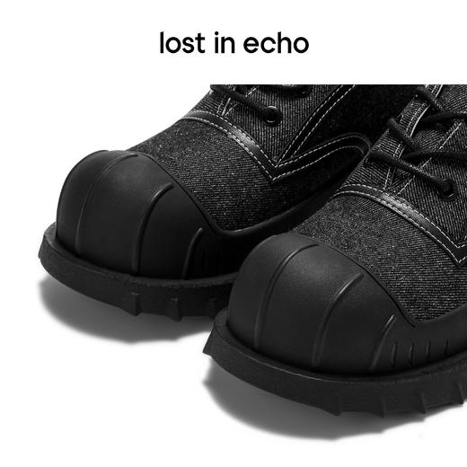 [福利价]lost in echo复古猎鸭厚底增高休闲板鞋单鞋大圆头西装鞋饼干鞋女 商品图4