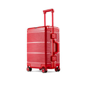 银座PC铝框旅行箱飞机轮20/24/29寸商务登机箱密码锁拉杆箱男女6618K