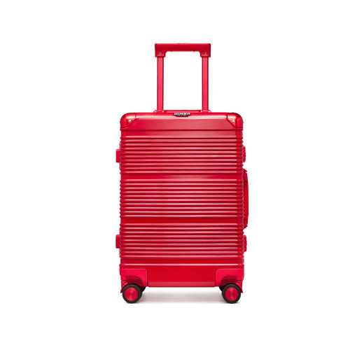 银座PC铝框旅行箱飞机轮20/24/29寸商务登机箱密码锁拉杆箱男女6618K 商品图4