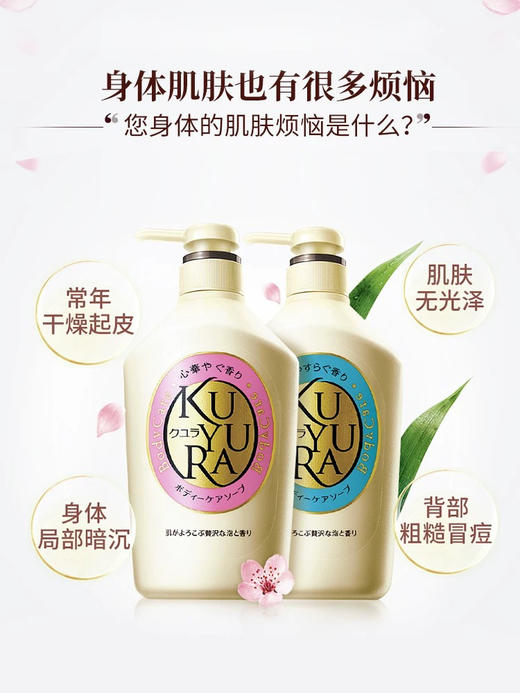 可悠然美肌沐浴露（欣怡幽香-粉）550ml 商品图0