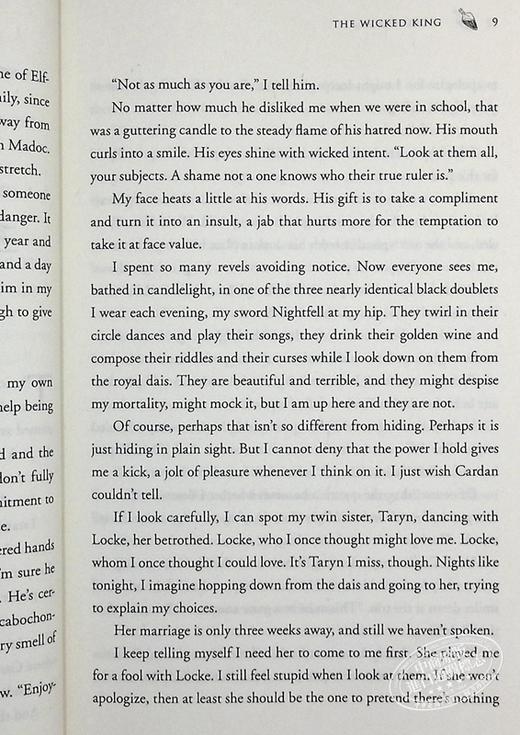 【中商原版】邪恶的国王 英文原版 The Folk of the Air #2: The Wicked King 商品图6