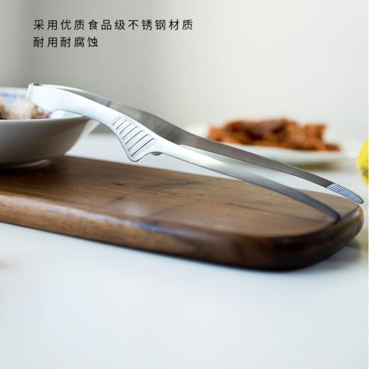吉川YOSHIKAWA日本进口不锈钢食品夹 烤肉夹烧烤夹 商品图5