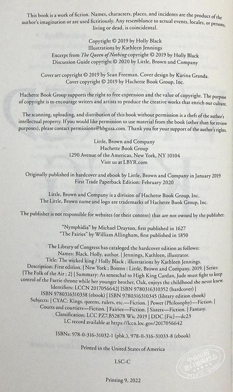 【中商原版】邪恶的国王 英文原版 The Folk of the Air #2: The Wicked King 商品图4