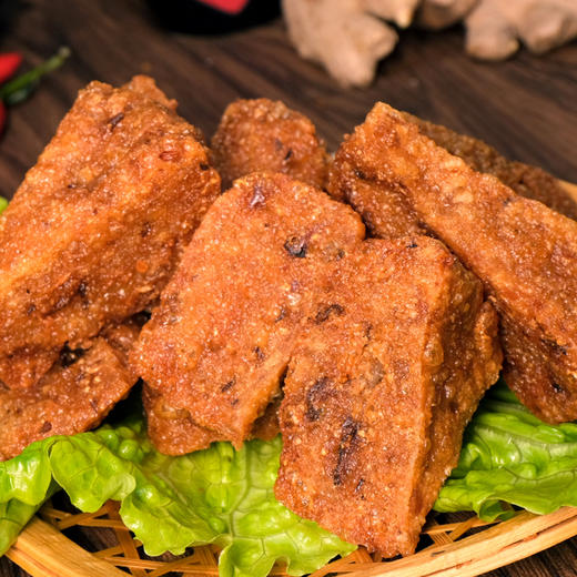 闽南咸粿炸咸果泉州小吃加料咸肉粿糯米粿 400克 商品图3