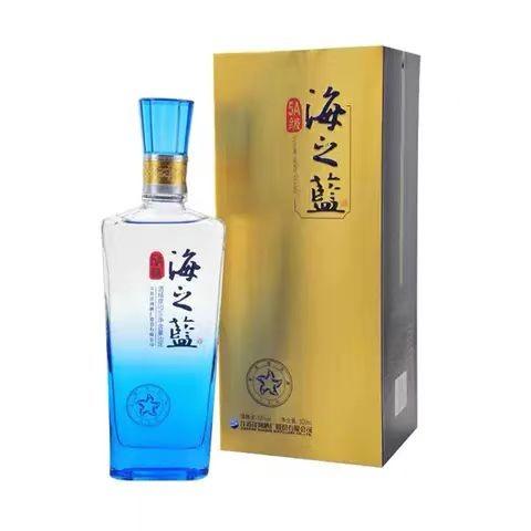 【清仓特价】洋河5A级海之蓝52度500ml*1瓶外包装有损坏/瑕疵 不影响酒质 介意勿拍（306残损仓发货） 商品图0