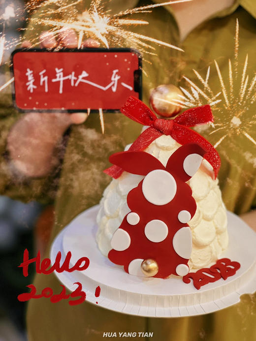 前“兔”似锦 · 奶油蛋糕 商品图0