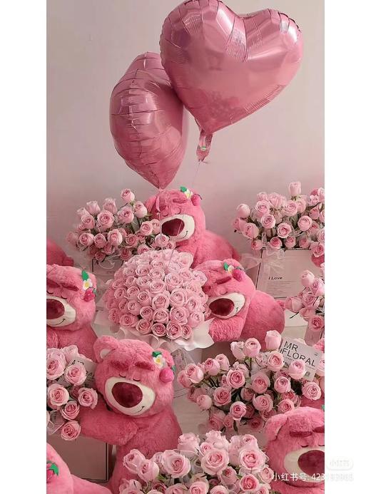 网红 泰迪熊--小海狸---草莓熊 商品图3