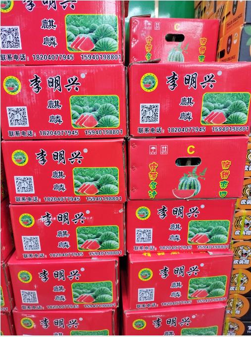 4粒李明星西瓜一箱 商品图1
