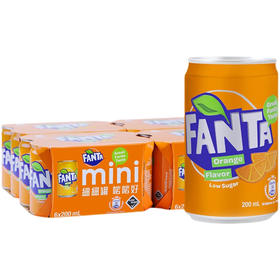 200ml芬达橙味汽水