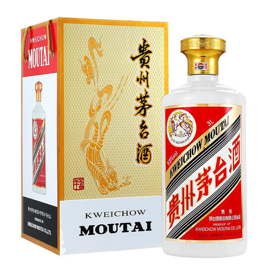 贵州 飞天茅台 53度 酱香型白酒 3L 商品图0