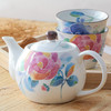 日本进口和蓝繁花似锦陶瓷茶壶茶杯日式茶具套装 商品缩略图1