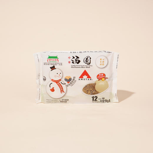 中华花生黑芝麻汤圆190g 商品图0