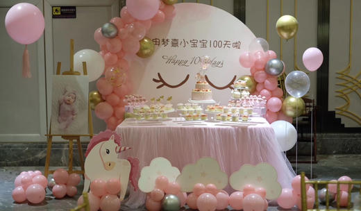 宝宝百日宴甜品台 商品图4