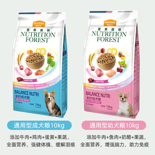 麦富迪狗粮营养森林成犬幼犬粮10kg 商品图1