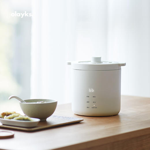 心选丨olayks迷你电饭煲多功能小型电饭煲1一2人mini电饭锅1.2L 商品图7