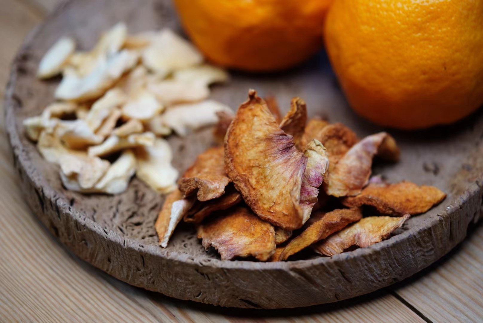 【苹果干/桃子干】丽江拉市海糖心苹果雪桃鲜果切片晒干无添加/李家庄苹果干脆口香甜/ 老少皆宜的小零食 新货包邮