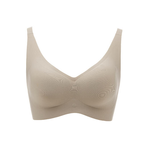 都市丽人Vbra内衣无尺码中厚3/4杯泳布文胸三排无钢圈LB36K6 商品图7