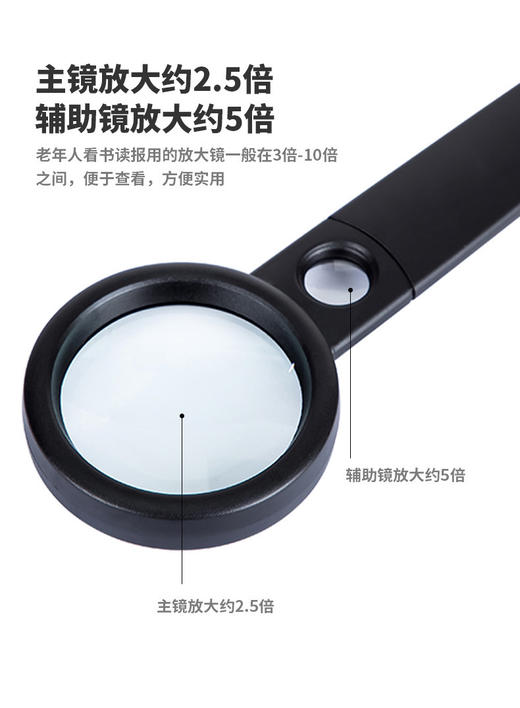 得力9091放大镜 商品图2