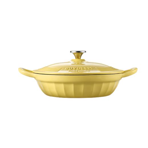 【专柜-北鼎】北鼎珐琅锅铸铁锅焖焗锅海鲜锅28cm家用多功能锅焖炖炒锅砂锅 商品图3