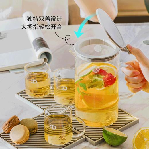【专柜-北鼎】北鼎泡茶壶玻璃茶壶家用过滤耐温差150℃茶具冲茶器花果茶杯水壶 商品图4
