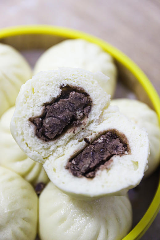 【大师面点】金元宝纯手工豆沙包  香甜细腻  松软不腻 商品图2