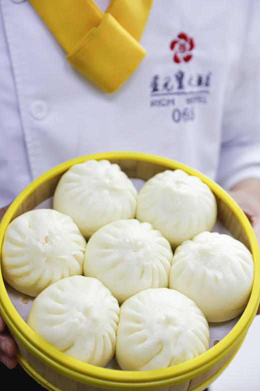 【大师面点】金元宝纯手工豆沙包  香甜细腻  松软不腻 商品图1