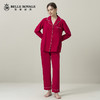皇家丽美红色睡衣女春秋款结婚新婚情侣棉质家居服本命年JJT9897 商品缩略图3