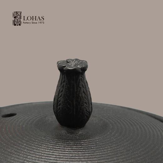 【样品清仓特惠5折，仅1个无货退款】陆宝陶瓷禅蕴烧水壶围炉煮茶陶壶家用泡茶壶1.5L 商品图4