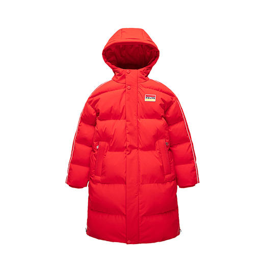 KELME卡尔美 正品儿童运动棉服男女中长款冬季加厚足球连帽棉衣新 商品图4