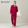 皇家丽美红色睡衣男春秋款结婚新婚情侣棉质家居服本命年JJT9898 商品缩略图5