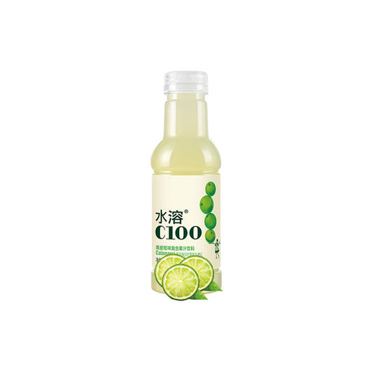农夫山泉水溶C100青皮桔味复合果汁维生素饮料445ml/瓶 商品图1