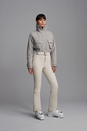 CORDOVA - The Telluride - gray melange/stone - 女装 - 连体滑雪服 - 灰色