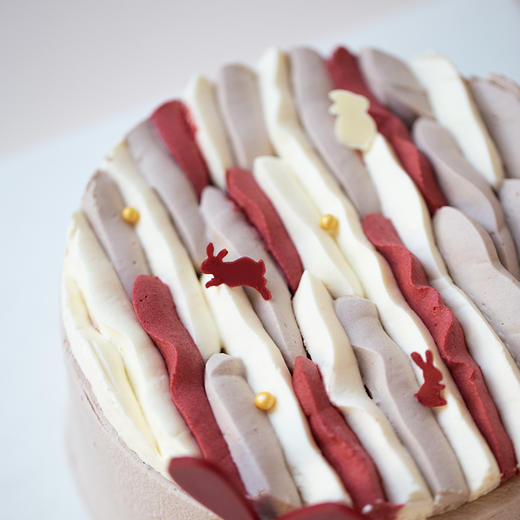 兔年新品「红兔大志」啃胡萝卜蛋糕（夹心：桂花汤圆流心奶油）⚠️下单可备注：不要流心，则按非流心夹心出品～ 商品图5