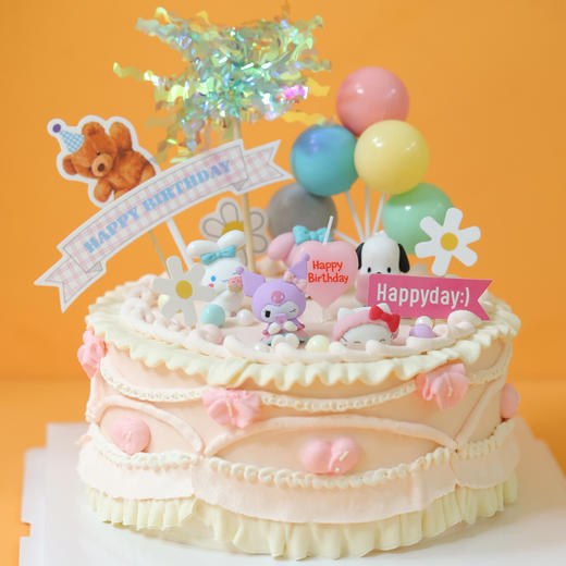 可爱家族蛋糕（提前一天预定/配送当日无法退订退款） 商品图0