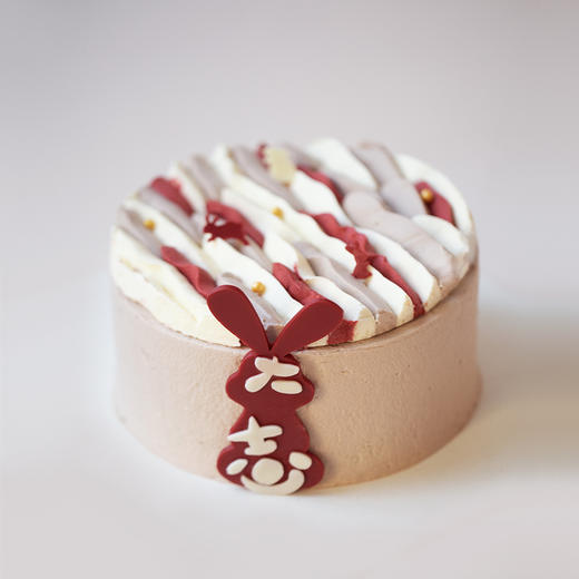 兔年新品「红兔大志」啃胡萝卜蛋糕（夹心：桂花汤圆流心奶油）⚠️下单可备注：不要流心，则按非流心夹心出品～ 商品图4