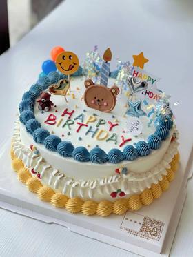 裱花小熊（下单现做，根据排单2小时左右）