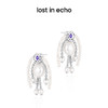lost in echo原创设计师品牌宝石猎人双马尾小人造型珍珠拼接耳环 商品缩略图4