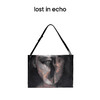 [福利价]lost in echo设计师品牌Ann系列印花色方形三肩带风琴牛仔tote包 商品缩略图0