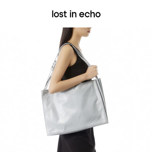 [福利价]lost in echo设计师品牌Ann系列方形三肩带风琴包电脑包tote包女 商品图2