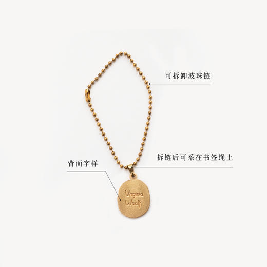 黄铜烤漆挂饰·伍尔夫（七海之星） 商品图2