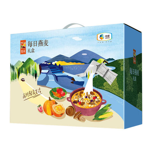 中粮悠采每日燕麦礼盒900g 商品图7