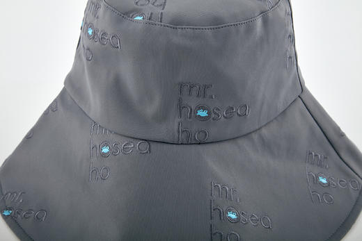 HOII/后益 Mr.HoseaHo刺绣宽版圆筒帽防晒帽[福利品] 商品图13