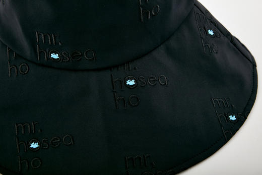 HOII/后益 Mr.HoseaHo刺绣宽版圆筒帽防晒帽[福利品] 商品图14